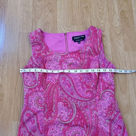 Jones New York Signature Cocktail Dress Sz 4 - Picture 9 of 13